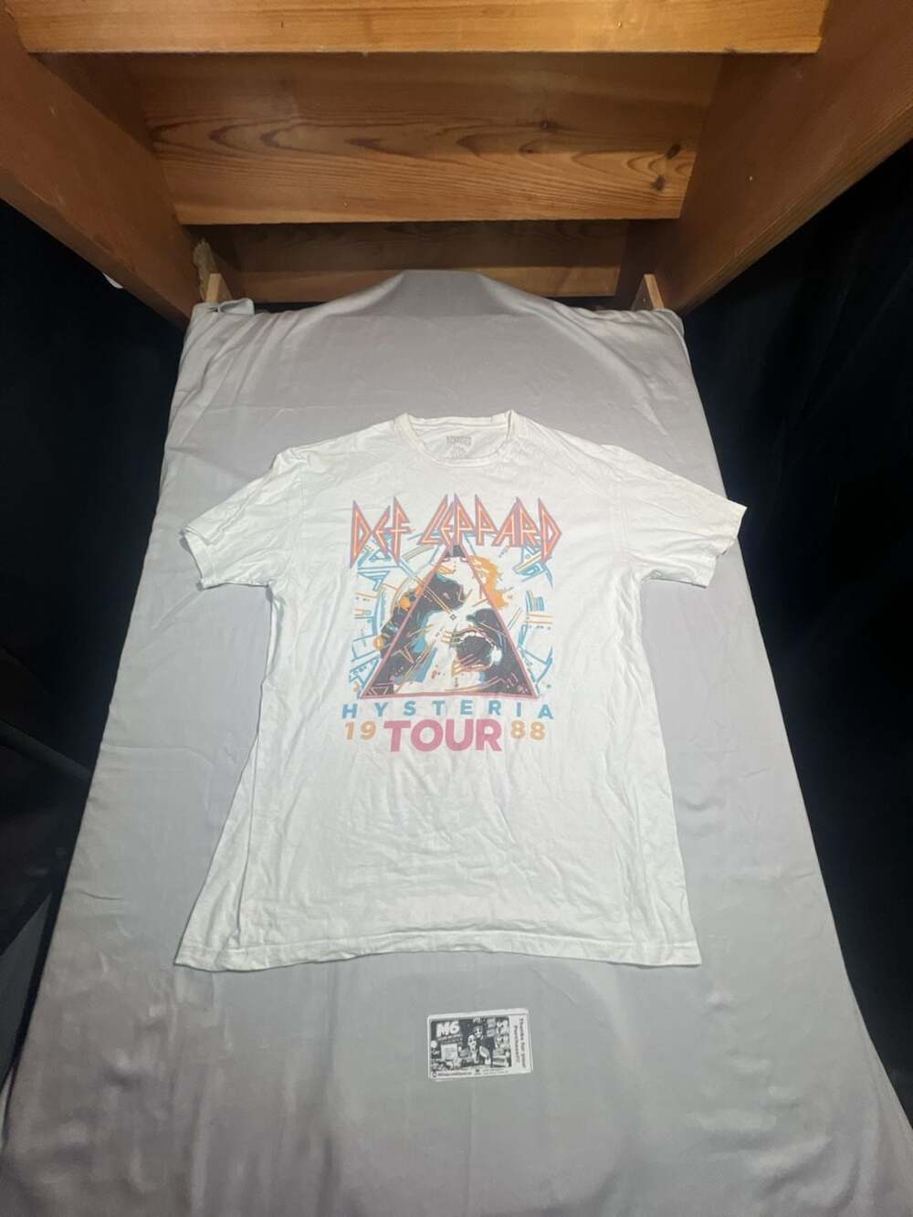 Def Leppard Hysteria 1988 Tour Graphic T-Shirt by American Classics